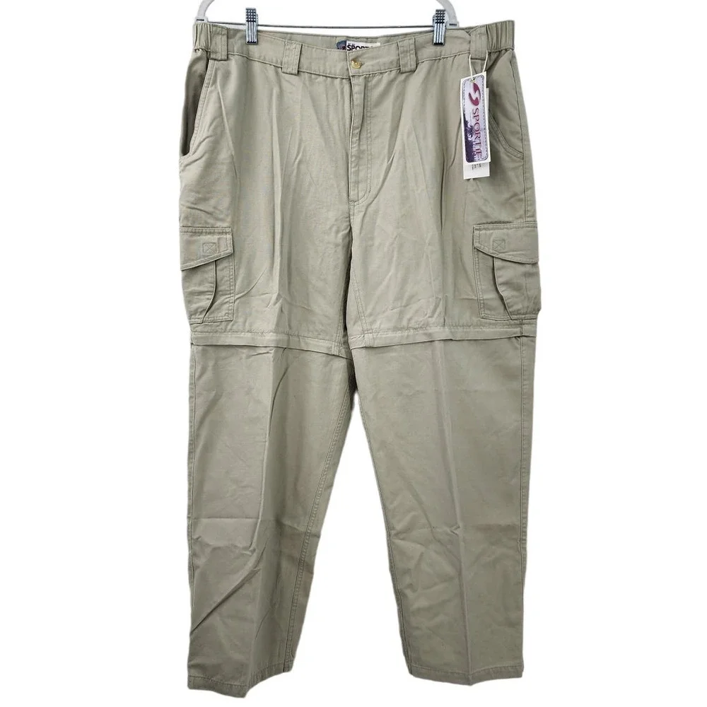 New NWT Sportif Sahara Convertible Pants In Wheat Size‎ 42